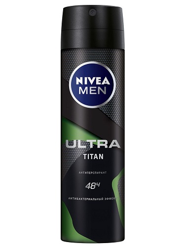 Дезодорант Ultra Titan антибактериальный эффект спрей, Nivea Men, 150 мл 