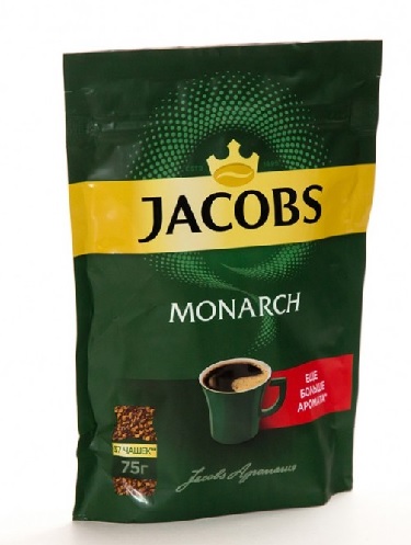 Озон кофе якобс растворимый. Jacobs Monarch 75 гр. Кофе Jacobs Monarch 75гр. Кофе Якобс Монарх натуральный сублимированный 75 грамм. Кофе Якобс Монарх 75гр м/уп.