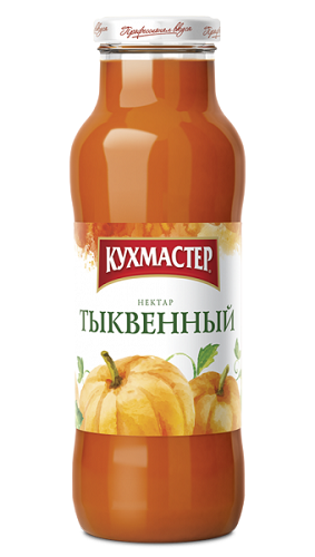 Нектар Тыквенный с мякотью, Кухмастер, 0,7 л.