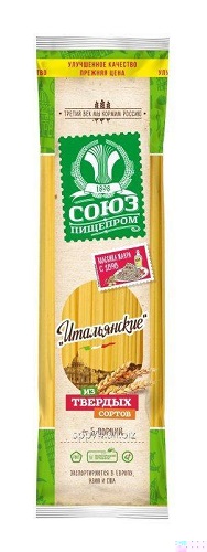 Макароны спагетти "Итальянские", СоюзПищепром, 500 гр