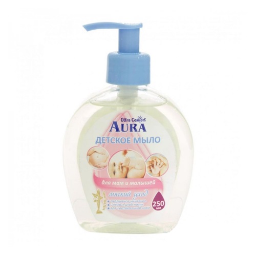 Мыло детское жидкое Для мам и малышей, Aura Ultra Comfort, 250 мл