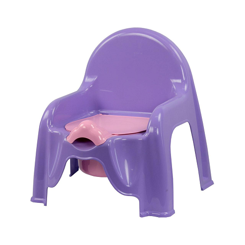 Горшок-стульчик, цвет светло-фиолетовый, Альтернатива (1327)