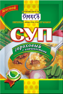Суп гороховый с копченостями, Омега Специи, 70 гр