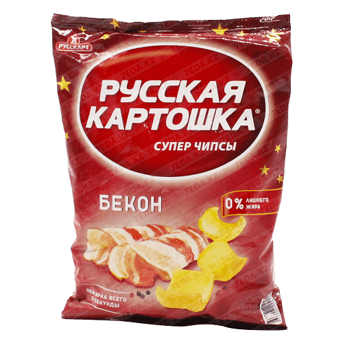 Чипсы Аппетитный бекон, Русская картошка, 150 гр.