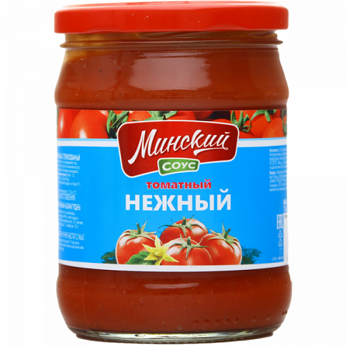 Соус томатный нежный, Минский вкус, 490 гр.