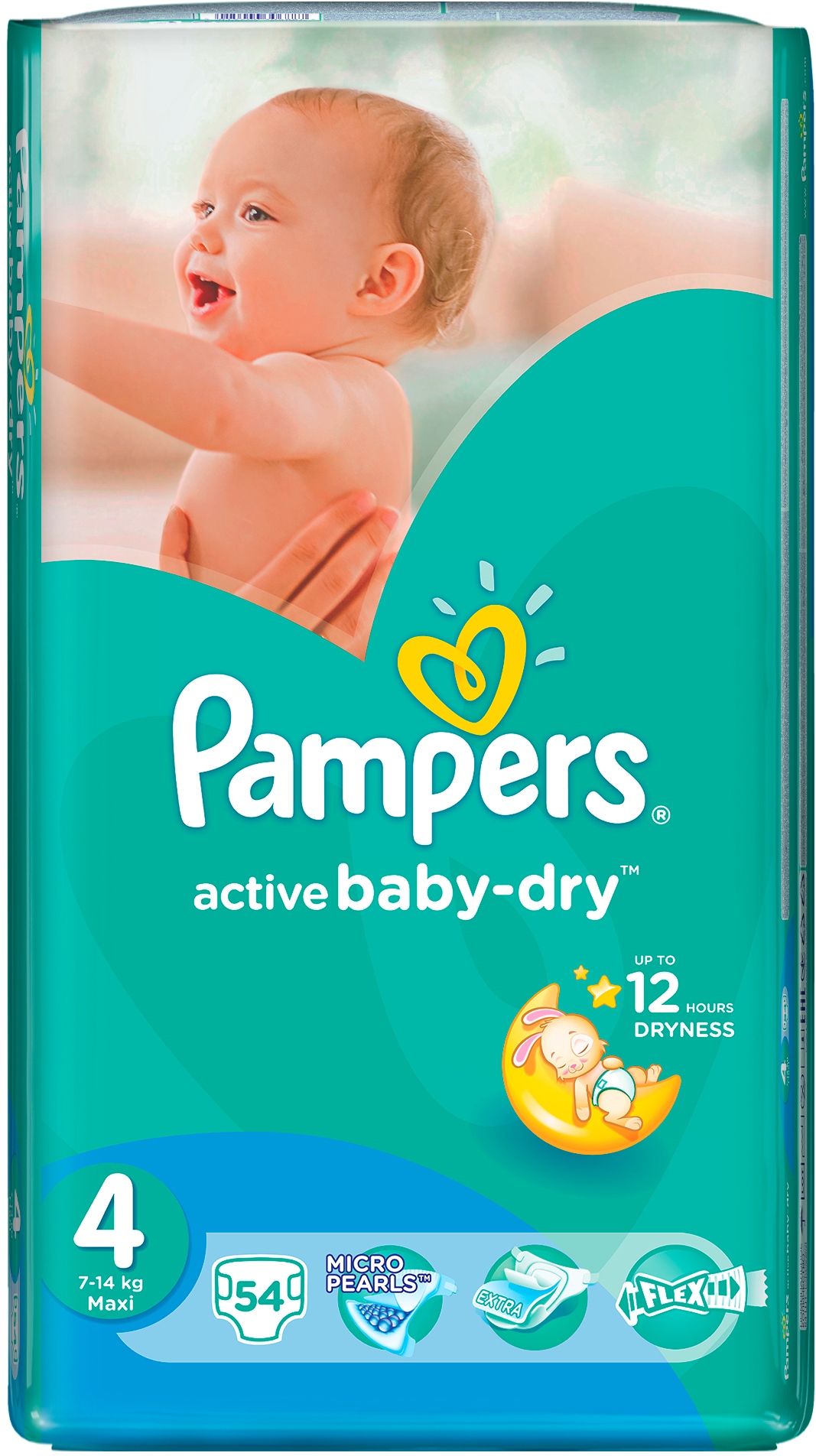 Pampers Active Baby подгузники №4 8-14 кг., 54 шт.