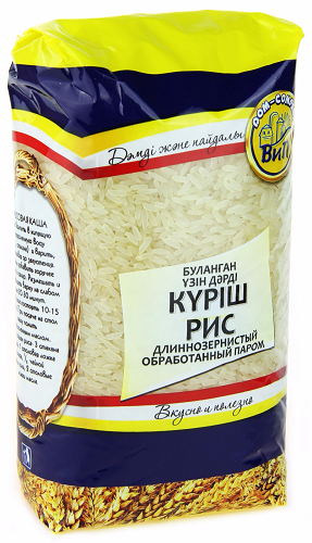 Рис длиннозернистый обработанный паром, ВиП, 800 гр