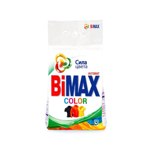 Стиральный порошок Автомат Color Сила цвета, Bimax, 2,4 кг