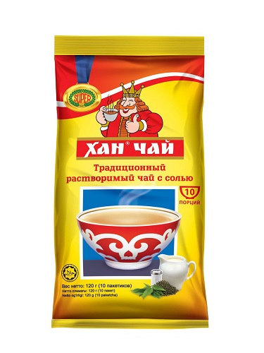 Чай растворимый с молоком и солью, Хан чай, 1 пакетик