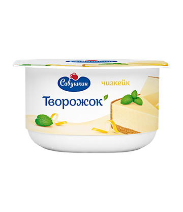 Творожок Чизкейк 3,5%, Савушкин, 120 гр