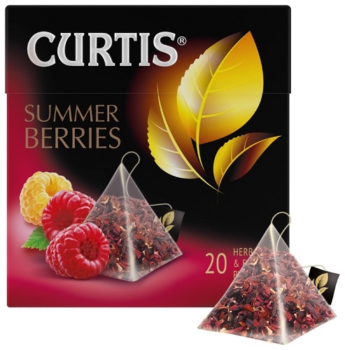 Чай фруктовый Summer Berries, Curtis, 20 пирамидок