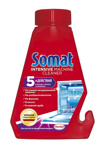 Чистящее средство для посудомоечных машин, Somat, 250 мл.