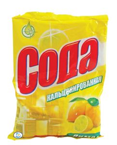 Сода кальцинированная Лимон п/э, 350 гр