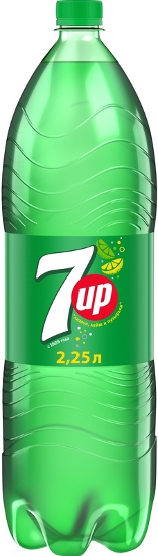 Напиток безалкогольный газированный 7Up, 2,25 л