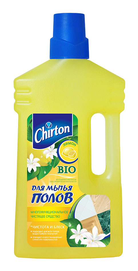 Средство для мытья полов Лимон, Chirton, 1 л