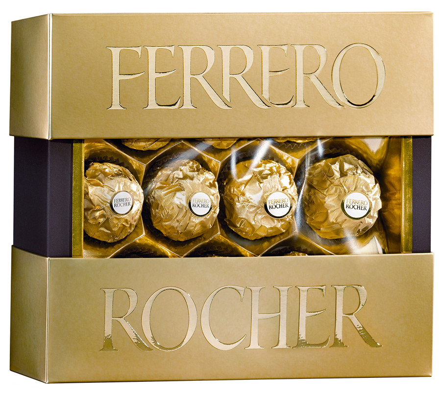 Шоколадный набор, Ferrero Rocher, 125 гр