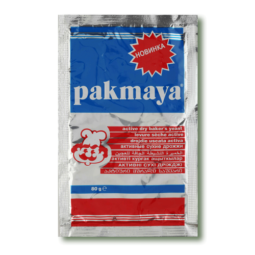Дрожжи сухие активные, Pakmaya, 10 гр