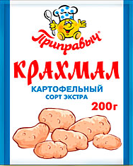 Крахмал картофельный (сорт экстра), Приправыч, 200 гр