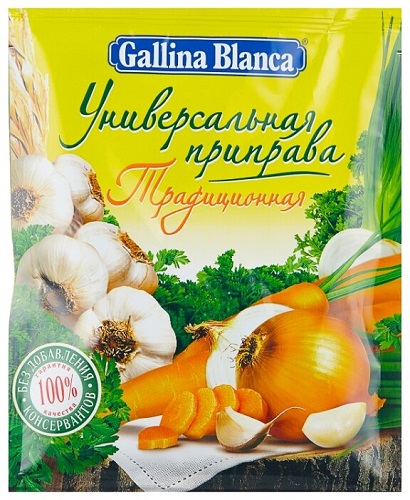 Приправа универсальная Традиционная, Gallina Blanca, 75 гр