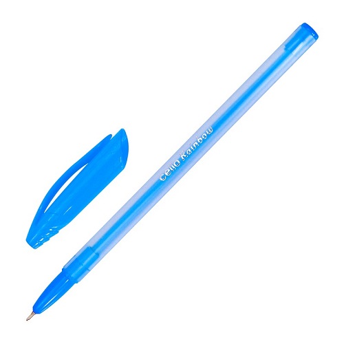 Шариковая ручка, цвет синий, Cello Rainbow, 1 шт
