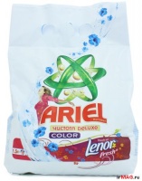 Порошок стиральный автомат Color Lenor Fresh, Ariel, 1,5 кг