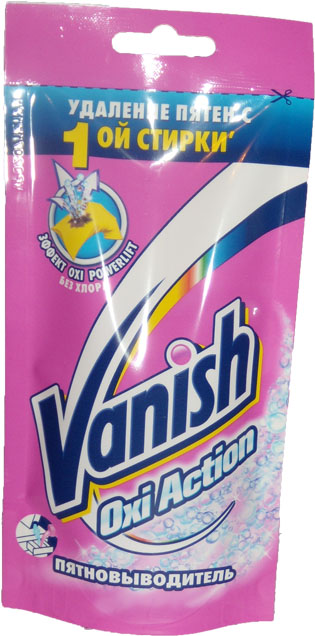 Пятновыводитель жидкий для цветного белья, Vanish Oxi Advance, 100 мл