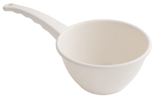 Ковш, Plastika, 1,5 л (Р177) белый мрамор