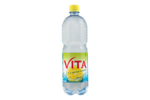 Напиток безалкогольный среднегазированный со вкусом лимона (вода), Vita, 1 л