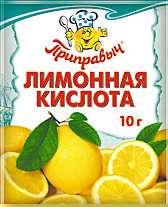 Лимонная кислота, Приправыч, 10 гр