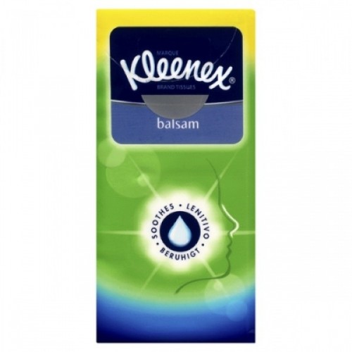 Kleenex balsam бумажные носовые платочки, 10 шт.