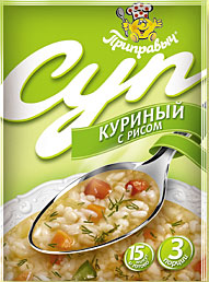 Суп Куриный с рисом, Приправыч, 60 г