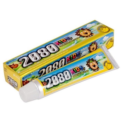 Зубная паста детская Банан 2080, Kerasys, 80 гр