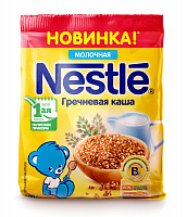 Каша гречневая молочная  с 4 месяцев (1 ступень), Nestle, 200 гр