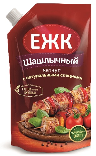 Кетчуп Шашлычный с натуральными специями, ЕЖК, 350 г