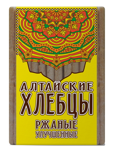 Хлебцы Алтайские ржаные, Продукт Алтая, 75 гр.