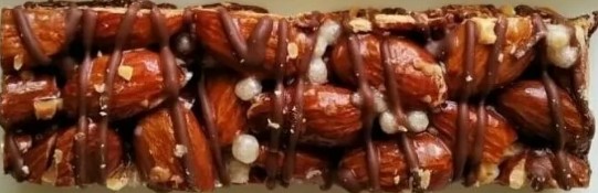 Миндальный батончик с карамелью и морской солью Nut&Go, Яшкино, 34 гр
