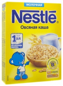 Каша молочная овсяная с 5 месяцев, Nestle, 220 гр