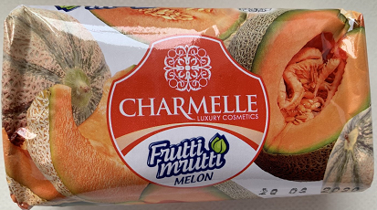 Мыло туалетное Melon, Charmelle Frutti Mrutti, 150 гр