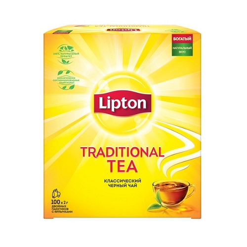 Чай черный Ассам, Lipton, 100 гр
