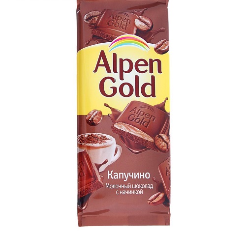 Шоколад темный Кофе, Alpen Gold, 85 гр.