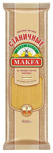 Макароны Спагетти Станичные, Makfa, 500 гр