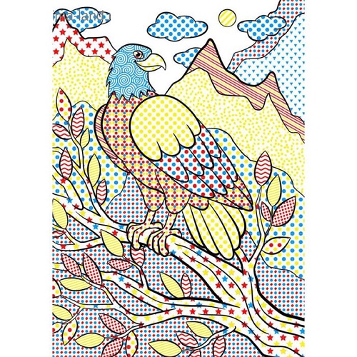 Волшебные водные раскраски «Птицы»