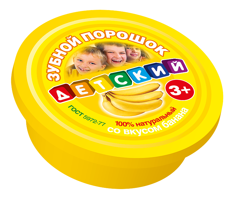 Порошок зубной Детский со вкусом банана, Fitoкосметик, 25 гр