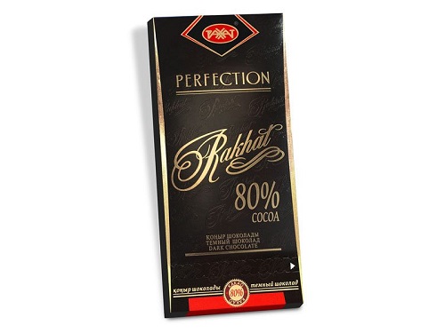 Шоколад темный Rakhat 80% cocoa, Рахат, 100 гр