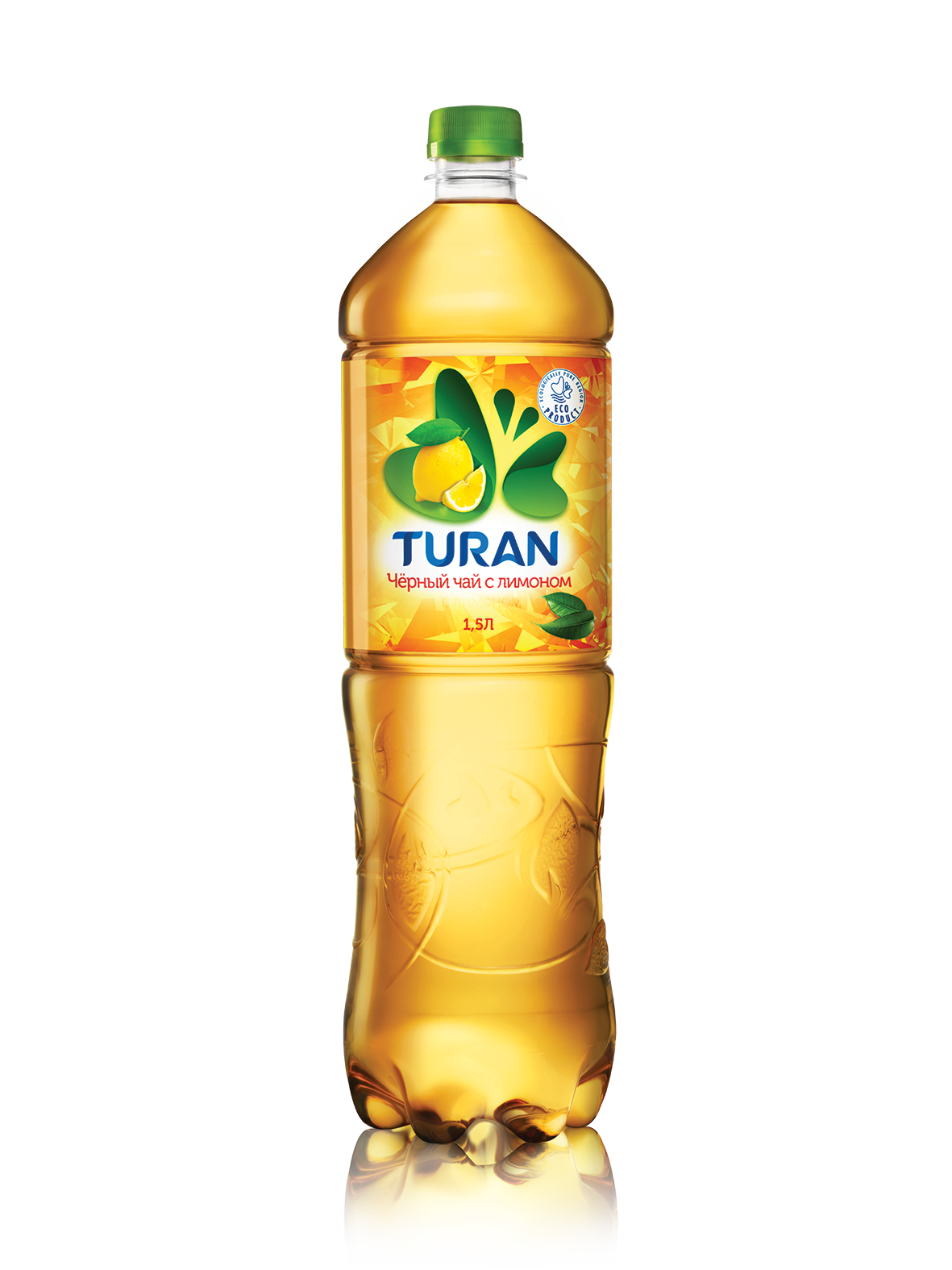 Чай черный с лимоном, Turan, 1,5 л