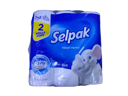 Туалетная бумага Превосходная мягкость, Selpak, 7+2 рул.