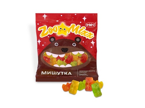 Мармелад Zoo Mixx «Мишутка», Рахат, 125 гр