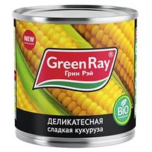 Кукуруза сладкая деликатесная, Green Ray 425 мл