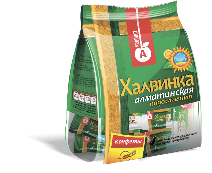 Конфеты Халвинка алматинская подсолнечная, A-Product, 350 гр.