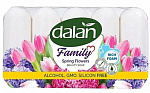 Мыло туалетное Весенние цветы, Dalan Family, 5х75 гр